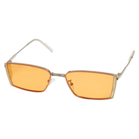 Urban Classics Slnečné okuliare 'Ohio'  oranžová / strieborná