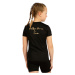 Litex Detské funkčné tričko J1363 čierna