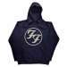 Foo Fighters mikina FF Logo Modrá
