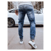 Pánske modré džínsové joggery Dstreet UX4231
