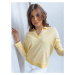 Women's sweater ORBILLA lemon Dstreet