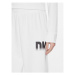 DKNY Sport Teplákové nohavice DP3P3379 Biela Relaxed Fit