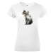 Dámské tričko s potlačou zvierat - Rys