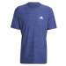 adidas TRAIN ESSENTIALS STRETCH TRAINING TEE Pánske športové tričko, tmavo modrá, veľkosť