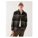 LC Waikiki Men's Casual Fit Long Sleeve Plaid Plaid Lumberjack Shirt Jacket