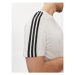 Adidas Tričko Essentials Single Jersey 3-Stripes T-Shirt IC9336 Biela Regular Fit