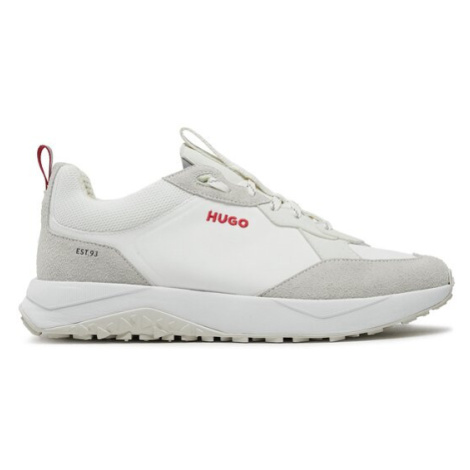 Hugo Sneakersy Kane 50504348 10254498 01 Sivá Hugo Boss