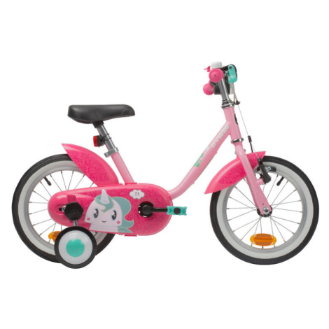 14-palcový bicykel pre deti od 3 do 4,5 roka 500 Jednorožec