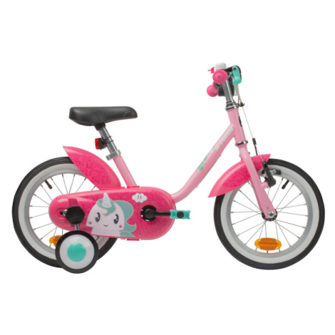 Ružová detské bicykle