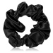 Crystallove Silk Scrunchie hodvábna gumička do vlasov Black