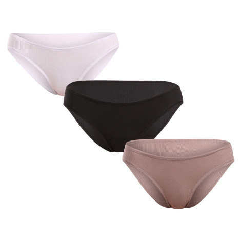 3PACK dámske nohavičky Calvin Klein viacfarebné (QD5206E-NP2)