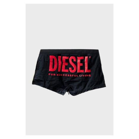 Pánske plavecké boxerky A09676-0JMAK-900 čierna-potlač - Diesel