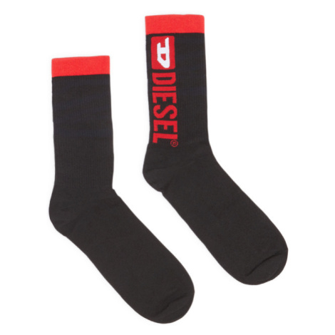 Ponožky Diesel Skm-Ray-Threepack Socks Čierna