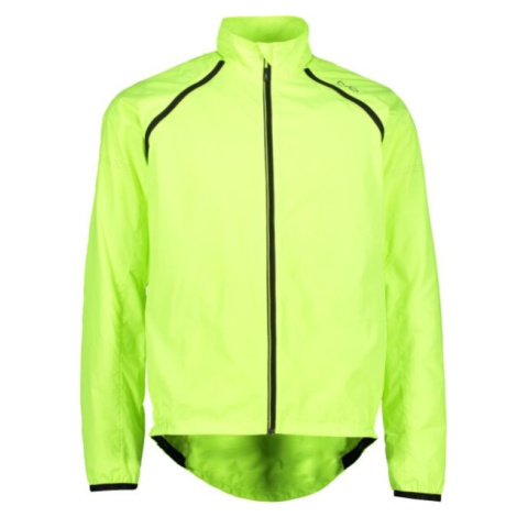 CMP MAN JACKET WITH DETACHABLE SLEEVES Pánska vetruodolná bunda, reflexný neón, veľkosť