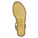 COSMOS COMFORT Remienkové sandále  hnedá / sivá