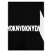 DKNY Úpletové šaty D32905 D Čierna Regular Fit
