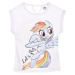 My Little Pony Rainbow Dash biele dievčenské tričko