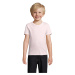 SOĽS Crusader Kids Detské tričko SL03580 Pale pink