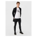Calvin Klein Jeans Tričko  kamenná / čierna / biela