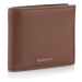 PEŇAŽENKA GANT LEATHER BIFOLD WALLET CLAY BROWN