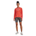 Mikina Under Armour Rival Terry Fz Hoodie Vermillion