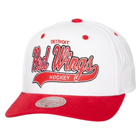 Detroit Red Wings čiapka baseballová šiltovka Tail Sweep Pro Snapback Vintage Mitchell & Ness