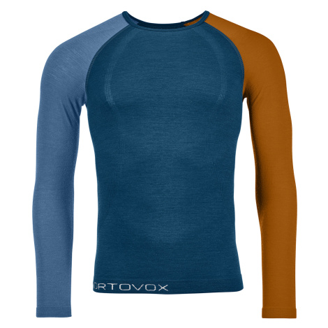 Ortovox tričko 120 Comp Light Long Sleeve M petrol blue