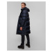 Granatowa Kurtka Parka Puchowa Męska Woolrich Pertex Puffer Parka