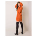 Oranžové mikinové šaty RV-SK-5833.97P-dark orange