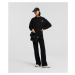 Mikina Karl Lagerfeld Ikonik 2.0 Oversize Sweatshirt Čierna