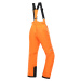 Dětské lyžařské kalhoty s membránou ptx ALPINE PRO LERMONO neon shocking orange 116-122