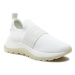 Calvin Klein Sneakersy Runner Slip On He Mesh HW0HW01896 Biela