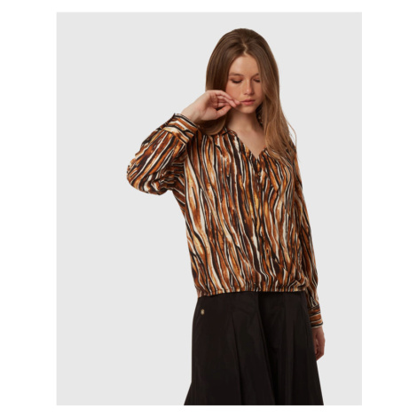Košeľa La Martina Woman Printed Twill Shirt Fancy Multicolor