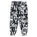 Calvin Klein Jeans Nohavice 'GRID'  čierna / biela
