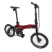 Skladací elektrobicykel SHARVAN e-SHARVAN - black red metalic