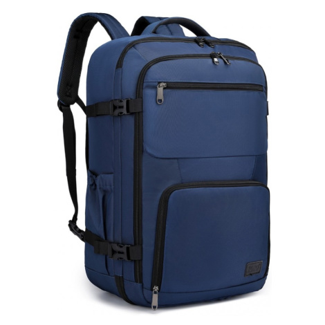 Tmavomodrý objemný cestovný batoh do lietadla &quot;Explorer&quot; - veľ. XL