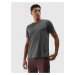 Men's quick-drying sports T-shirt 4F - anthracite