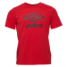 Umbro LARGE LOGO TEE ESSENTIALS Pánske tričko, červená, veľkosť