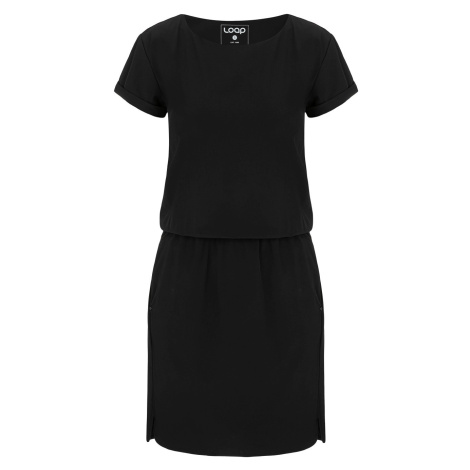 Women's dress LOAP UBRINA Black