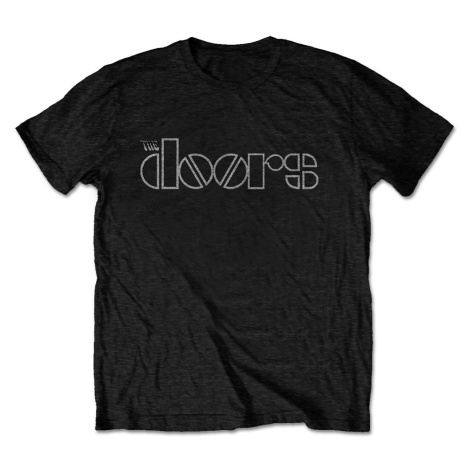 The Doors tričko Logo Čierna