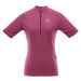 Women's quick-drying cycling T-shirt ALPINE PRO LATTERA wood violet