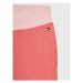 Tommy Hilfiger Teplákové nohavice Logo Colorblock KN0KN01516 Ružová Regular Fit
