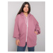 RUŽOVÁ BASIC MIKINA ELLA SO ZAPÍNANÍM NA ZIPS -RV-BL-7282.22P-PINK