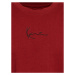 Karl Kani Small Signature Essential Tee Dark Red - Pánske - Tričko Karl Kani - Červené - 6033231
