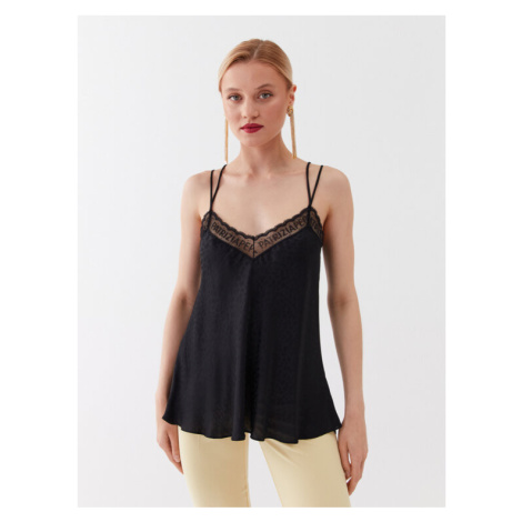 Patrizia Pepe Top 2C1455/A260-K103 Čierna Regular Fit