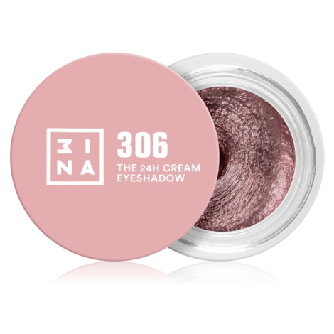 3INA The 24H Cream Eyeshadow krémové očné tiene odtieň 371 - Electric Pink