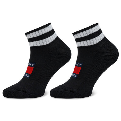 Tommy Hilfiger Ponožky Vysoké Unisex 701226106 Čierna