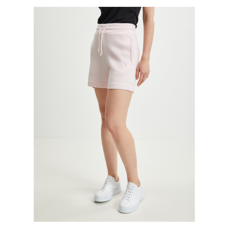 Light pink Ladies Sweatpants Shorts Guess Elly - Women