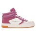 Calvin Klein Jeans Sneakersy Basket Cupsole Mid Lth Mono YW0YW00877 Fialová