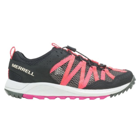 Merrell W WILDWOOD AEROSPORT Dámska outdoorová obuv, čierna, veľkosť 38.5